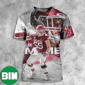 Beaux Limmer Arkansas Razorbacks NFL Fan Art All Over Print Shirt