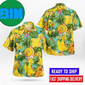 Big bird muppets tropical Hawaiian Shirt