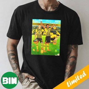 Borussia Dortmund BVB Frohe Ostern Borussen Happy Easter Egg Day 2023 T-Shirt