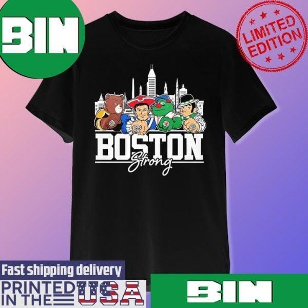 Boston Sport Team Mascot Boston Strong Fan Gifts T-Shirt
