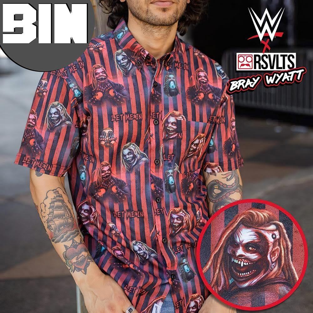 Bray Wyatt The Fiend WWE Hawaiian Shirt - Binteez