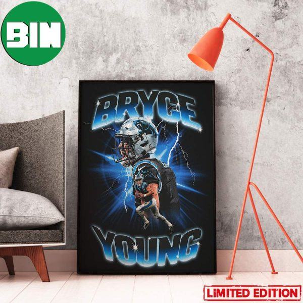 Bryce Young Carolina Panthers One Of Them Ones NFL Draft 2023 Home Decor Poster-Canvas