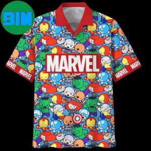 Character Marvel Comics Funny Tropical Beach Summer Hawaiian Shirt