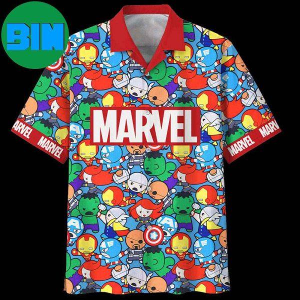 Character Marvel Comics Funny Tropical Beach Summer Hawaiian Shirt