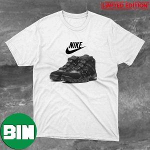 Charles Barkley Nike Air Max CB 94 Triple Black Returns Holiday 2023 Sneaker T-Shirt