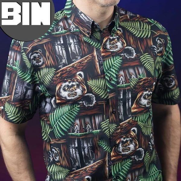 Chelbacca Welcome To The Forest Moon Star Wars Hawaiian Shirt