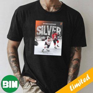 Congratulations To Our IIHF Hockey World Championship Gold and Silver Medal Claire Thompson x Sarah Fillier Fan Gifts T-Shirt