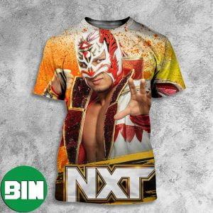 Dragon Lee NXT Championship No 1 Contender’s Fatal 4-Way Match All Over Print Shirt