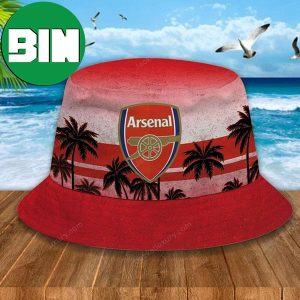 EPL Arsenal FC Palm Tree Sumemr Bucket Hat-Cap
