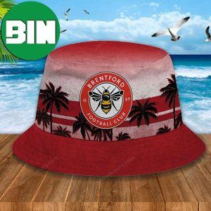 EPL Brentford FC Summer Palm Tree Bucket Hat-Cap