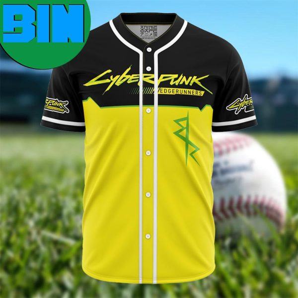 Edgerunners V2 Cyberpunk 2077 Anime Baseball Jersey