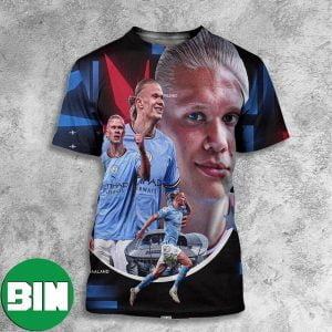 Erling Haaland Manchester City FC Defeat Bayern Munich All Over Print Shirt