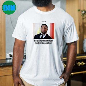 Everything Jonathan Majors Has Been Dropped From Bassic T-shirt