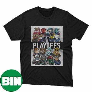 Field Is Set Matchups Are Not Should Be Fun NHL Hockey Mascot Team NHL Playoffs Stanley Cup Fan Gifts T-Shirt