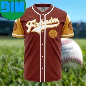 Firebenders Avatar Anime Baseball Jersey