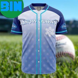 Frozen Disney Anime Baseball Jersey