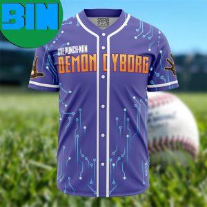 Genos One Punch Man Anime Baseball Jersey