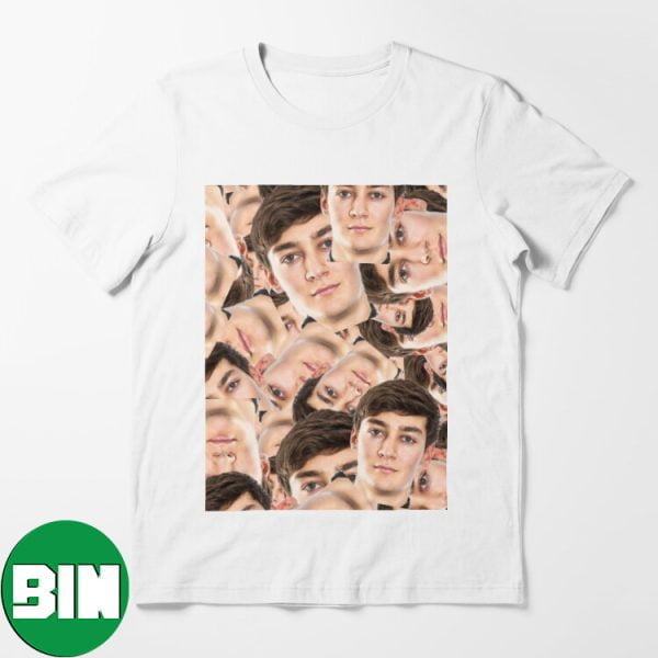 George Russell Funny Face Fan Gifts T-Shirt