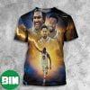 Golden State Warriors Three Down One To Go Gold Blooded NBA Playoffs All Over Print Shirt