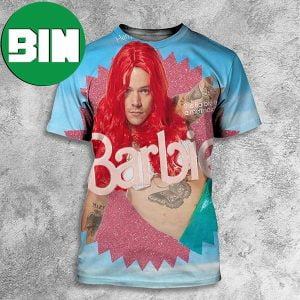 Harry Styles This Barbie Is A Mermaid Barbie Funny Collab All Over Print Shirt