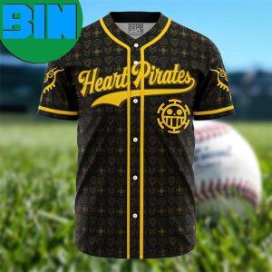 Heart Pirates Law V1 One Piece Anime Baseball Jersey