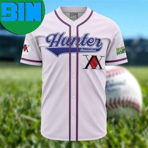 Hunter Association Killua Hunter X Hunter Anime Baseball Jersey