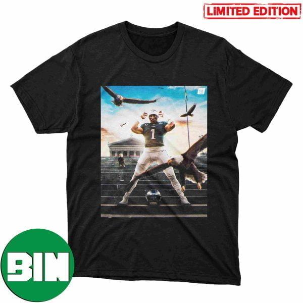 Jalen Hurts The Future Of Philadelphia Eagles NFL Team Fan Gifts T-Shirt