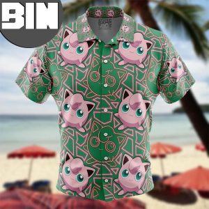 Jigglypuff Pokemon Anime Hawaiian Shirt