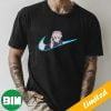Funny Satoru Gojo Jujutsu Kaisen x Nike Swoosh Logo Fan Gifts T-Shirt