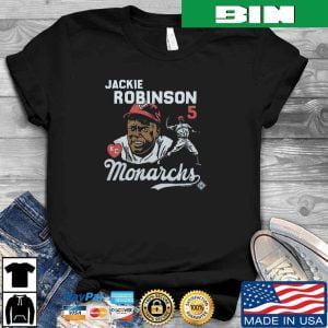 Kansas City Chiefs Monarchs Jackie Robinson Homage Fan Gifts T-Shirt