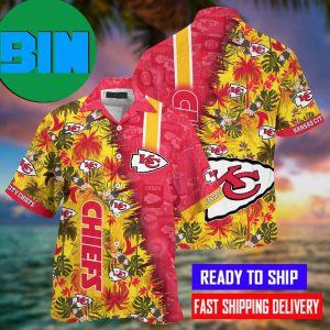 Kansas City Chiefs Style Trophycal Coconut NFL Hawaiian Shirt