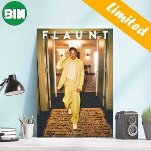 Kelvin Harrison Jr Covers The Lastest Issue Of Flaunt Magazine Home Decor Poster-Canvas