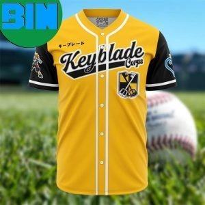 Keyblade Corps Sora Kingdom Hearts Anime Baseball Jersey