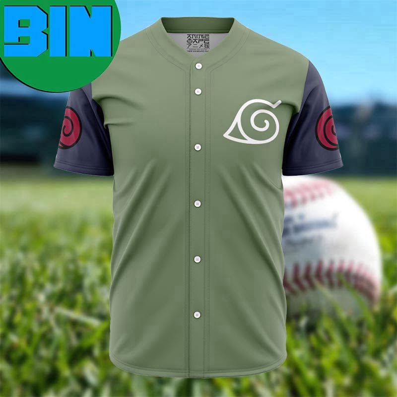 Konohagakure Jounin Uniform Naruto Anime Baseball Jersey