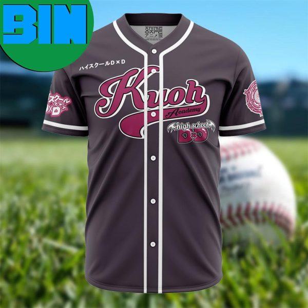 Kuoh Academy High School DxD Anime Baseball Jersey