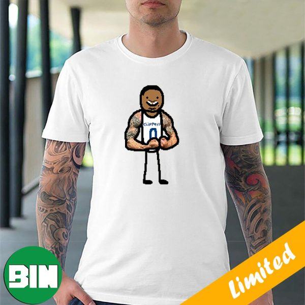 LA Clippers Clippers Nation Russell Westbrook Funny NBA Meme Paint Funny Fan Gifts T-Shirt