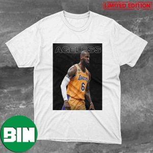 LeBron James Los Angeles Lakers NBA Is The King 38 Years Old 22 Points Fan Gifts T-Shirt