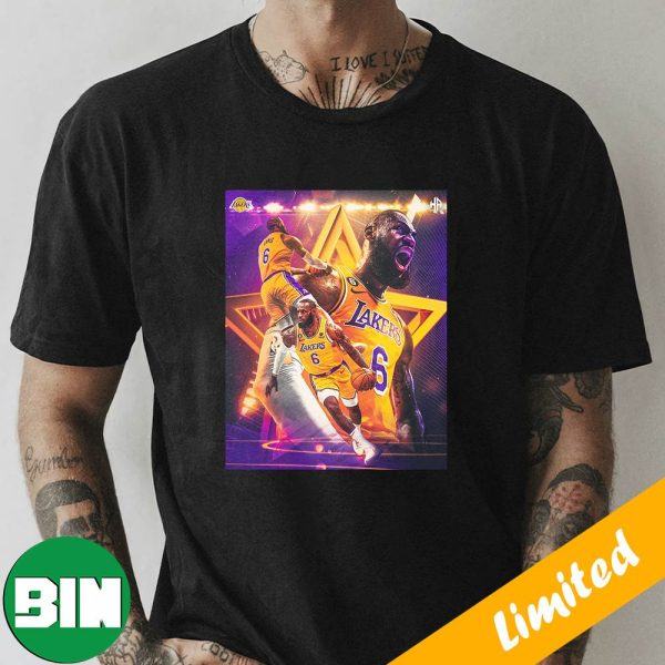 LeBron James Los Angeles Lakers NBA Playoffs The Lake Show Of King James Fan Gifts T-Shirt