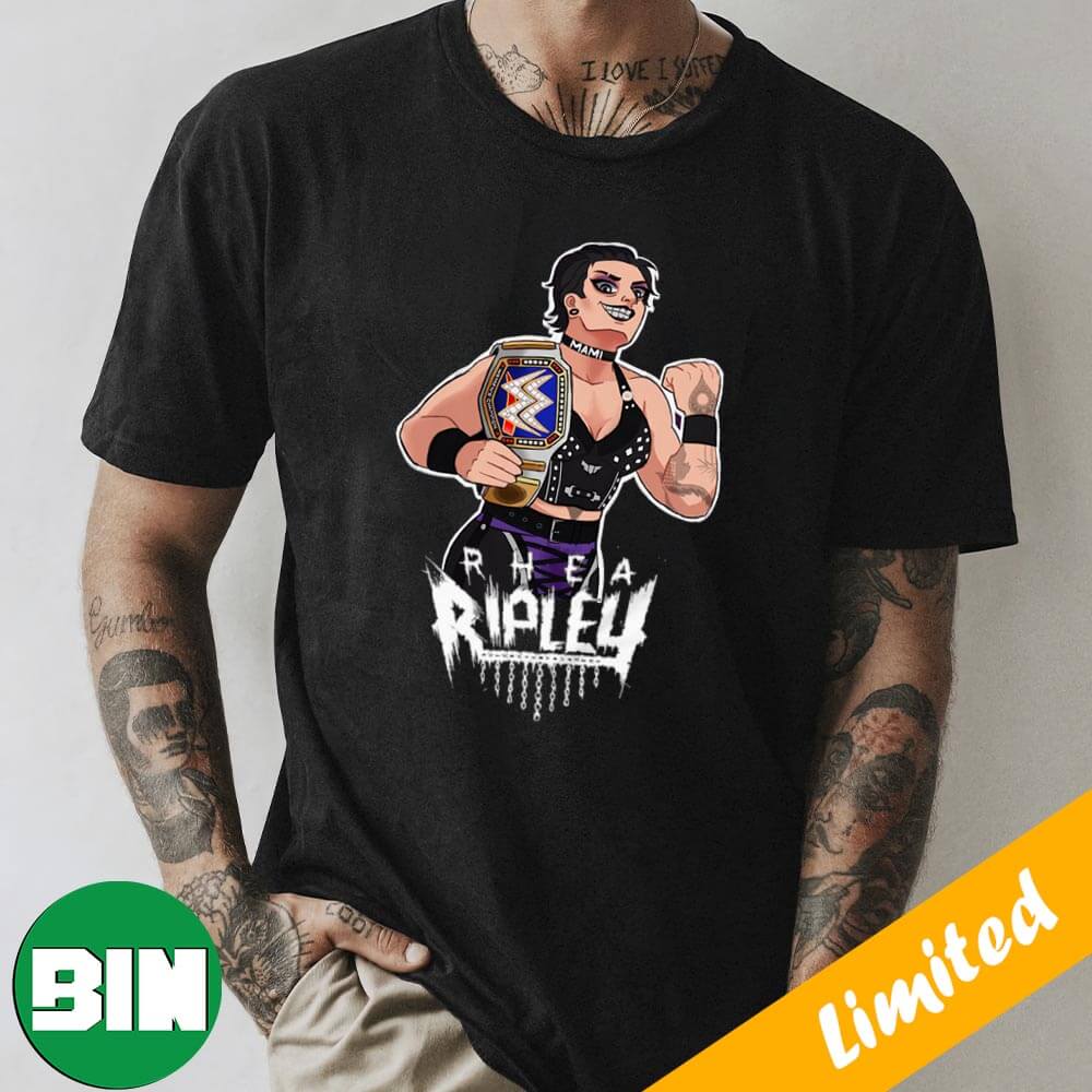 MAMI is The Champion Rhea Ripley WWE SmackDown WWE Champion Fan Gifts T-Shirt