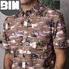 Millennium Falcon Pattern Star Wars Hawaiian Shirt