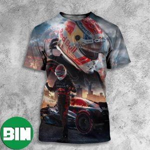 Max Verstappen Australian GP Winner MV1 RedBull Racing F1 Aus GP All Over Print Shirt