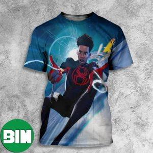 Miles Morales SpiderMan Across The SpiderVerse Marvel Studios All Over Print Shirt