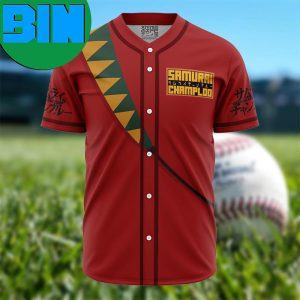 Mugen V1 Samurai Champloo Anime Baseball Jersey
