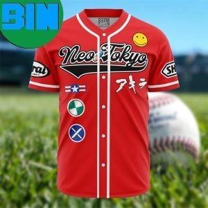 Neo Tokyo Akira Anime Baseball Jersey