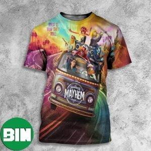New Poster For The Muppets Mayhem Releasing On May 10 On Disney Plus All Over Print Shirt