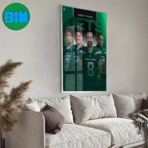 New York Jets New-Look Gang Green Offense Poster Canvas
