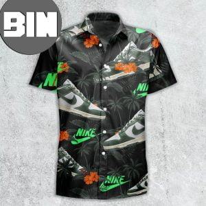 Nike Dunk Low Womens Vintage Green Sneaker Hawaiian Shirt