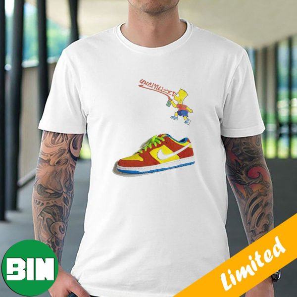 Nike SB Bart Simpson Uncivilized Sneaker T-Shirt