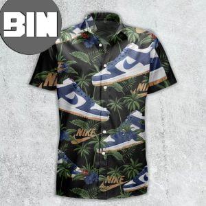 Nike SB Dunk Low LA Dodgers Sneaker Hawaiian Shirt
