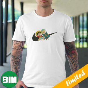 Nike Swoosh Logo x One Piece Luffy x Zoro Sleeping Unique T-Shirt